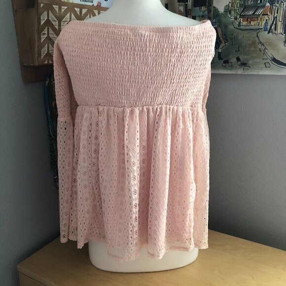 Torrid Lace off The Shoulder Top - Fairy Twilightcore - Picture 5 of 12